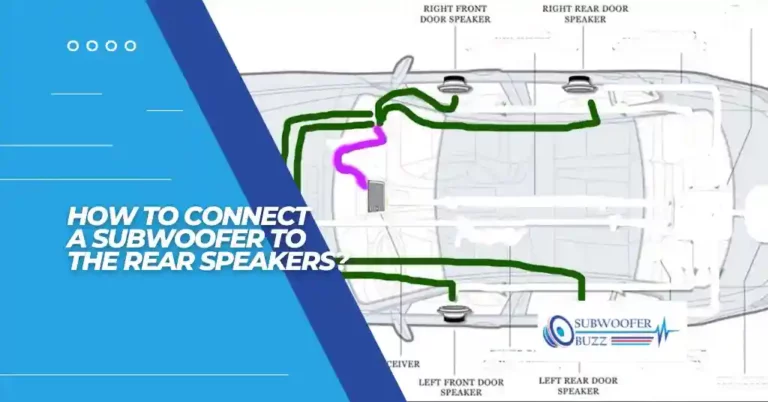 Cover Image Connect a Subwoofer to the Rear Speakers