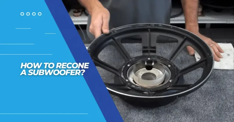 How to Recone a Subwoofer - Featured Image